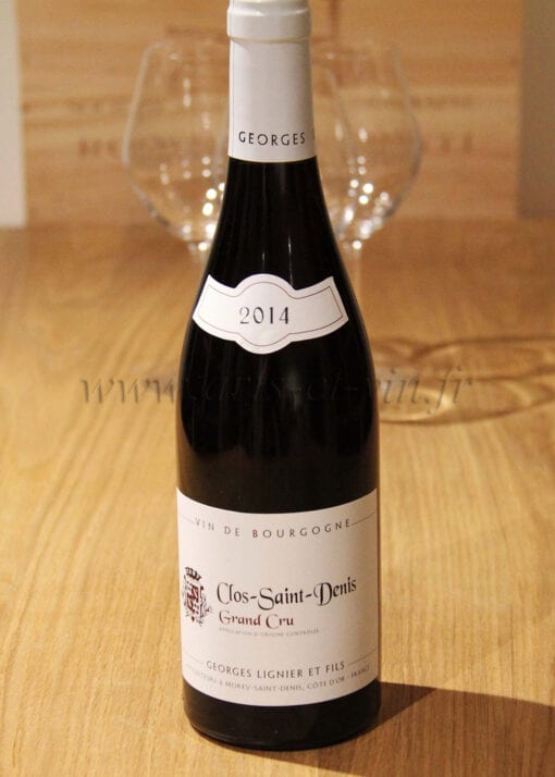 Bouteille Clos St Denis Grand Cru 2014 Domaine Georges Lignier