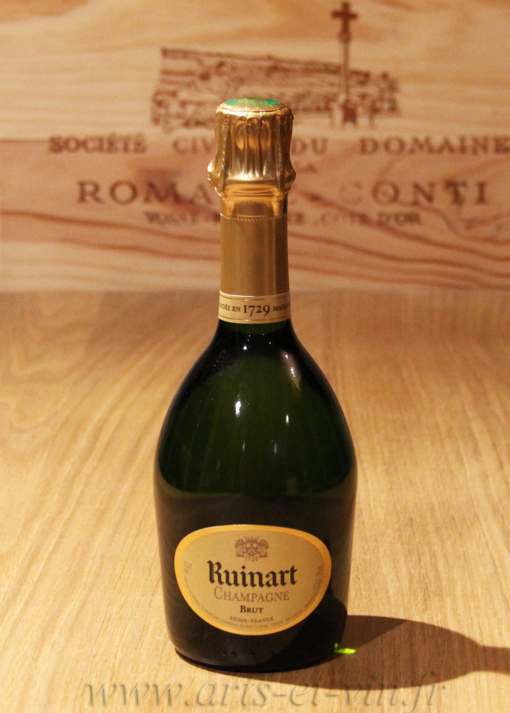 Demi-bouteille de champagne R de Ruinart