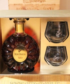 Cognac Rémy Martin XO Coffret 2 Verres ouvert