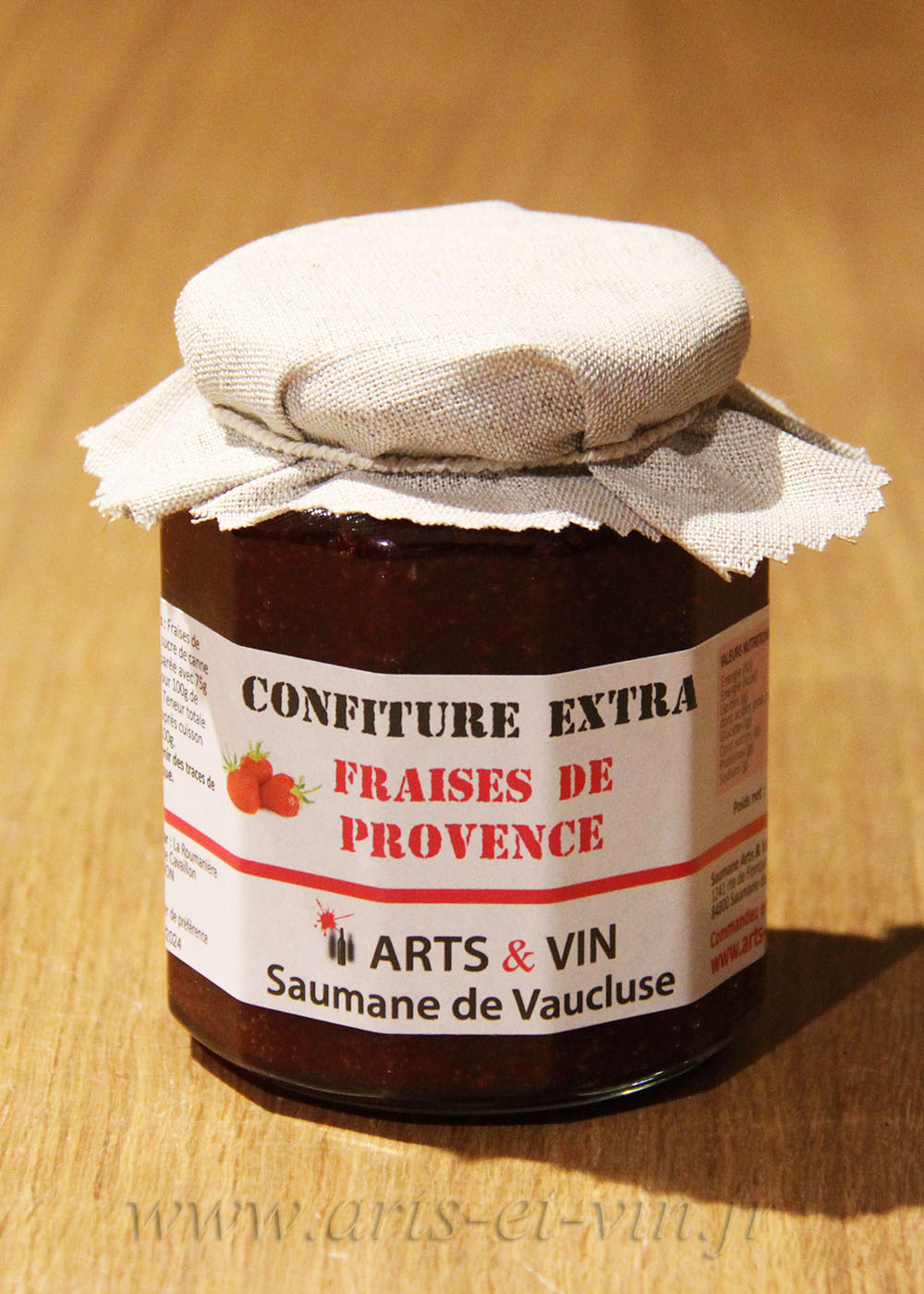 La Cabottine – Confiture de Petites Fraises – Vieux Moulin Vin de miel