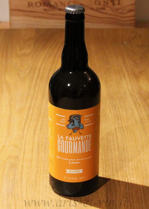 Biere La Fauvette Gourmande Blonde 75cl