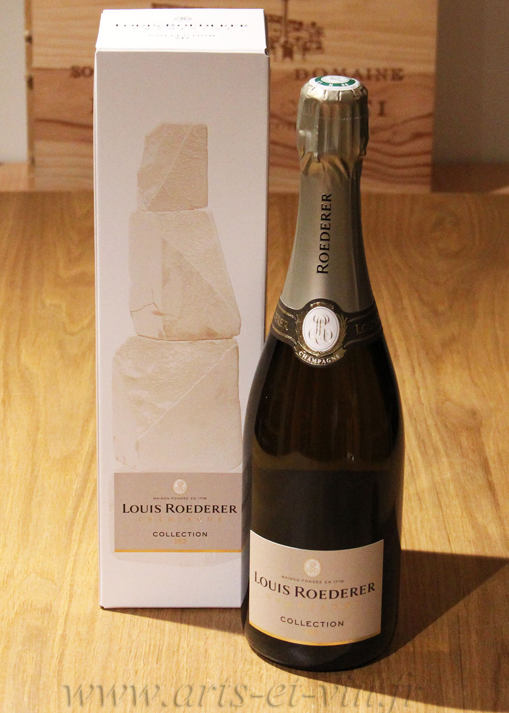 Champagne Louis Roederer en coffret - Cristal 2014 - 75cl - Le